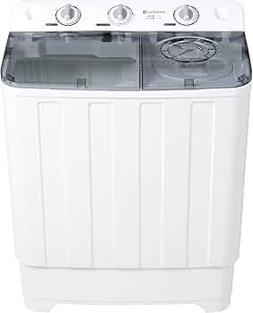 Amazon | 二槽式洗濯機 コンパクト設計 一人暮らし用 洗濯容量7.6kg